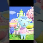 Sherb Dancing in front of Teacups!   #あつ森 #animalcrossing #acnh #animalcrossingnewhorizons