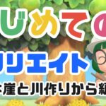 【あつ森配信】初めての島クリエイトで島作り！！🌳【崖と河川工事編】≪初見さん大歓迎◎≫