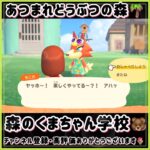 【あつ森】④森の学校『1分間動画』あつ森愛をお届けするanimalcrossingnewhorizons/あつまれどうぶつの森/동물의숲/#shorts