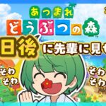 58日後に先輩に見せる島。そわそわの後輩が『あつまれどうぶつの森』実況するぞ！【なな湖のあつ森】#100島