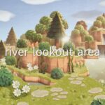 【あつ森】緑生い茂る自然島 川の展望台 | River Lookout | Animal Crossing New Horizons