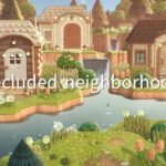 【あつ森】緑生い茂る自然島 人里離れた住宅地 | Secluded Neighborhood | Animal Crossing New Horizons