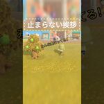 止まらない挨拶 #みおんぬ #shorts #あつ森 #どうぶつの森 #switch