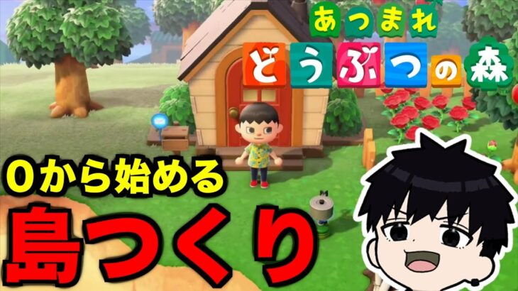 【あつ森】島に引っ越しました。よろしくね！20日目【あつまれ どうぶつの森】