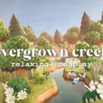 【あつ森】狭いエリアで壮大な遠景を作る🌳 | Animal Crossing Longplay 🍃 forest creek  (No Commentary)