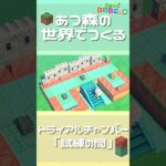 あつ森の世界で「トライアルチャンバー」(試練の間)を作る【minecraft】【マインクラフト】#shorts #minecraft #あつ森