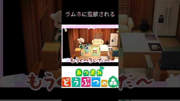 【あつ森】監禁されてしまいました、、 #shorts #あつ森 #検証 #ゲーム実況