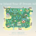 【あつ森】涼しげな夏の島完成！Mellow島をお散歩＆夢番地更新のお知らせ｜season12｜My Island Tour & Dream Address 【島クリエイト】