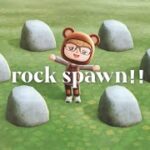 【あつ森】岩を固定化させる作業動画 | Move Rocks! Animal Crossing Longplay 🍃   (No Commentary)