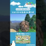 【あつ森】マイデザイン無しの島づくり|ヒカリゴケの生息する自然公園内の滝つぼショートVer|Animal Crossing: New Horizons【島クリエイター】#Shorts #acnh