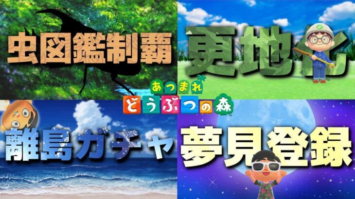 【あつ森】全部やります！一気にやります！今日は長くなります！【あつまれどうぶつの森】