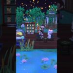 最後の夏は手持ち花火で🎆#ポケ森 #あつ森ペーター