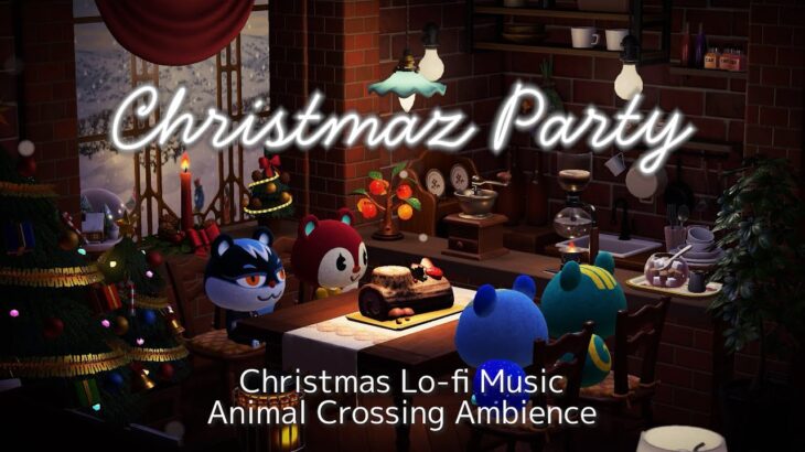 【あつ森BGM】リスたちのクリスマス｜Christmas Lo-fi BGM｜勉強・読書・仕事のお供に｜Animal Crossing【作業用】