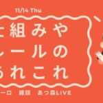 あつ森ライブ | ポモドーロ + ラジオ + Lofi Music | 11/14(Thu)  仕組みやルールのあれこれ | #ポモラジ #作業用配信