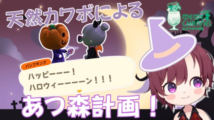 【 #あつ森  】整地したての島でハロウィン！！素敵な島祈願するぞ～！！あつまれどうぶつの森配信！