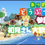 あつまれどうぶつの森参加型　視聴者さんの島にお邪魔します！初見さん初心者さんいらっしゃいゆっくりしてね！