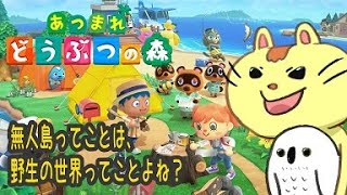 【あつ森#6】マイホーム増築ぅ！博物館完成ぅ！なのよ！【リアルカ】