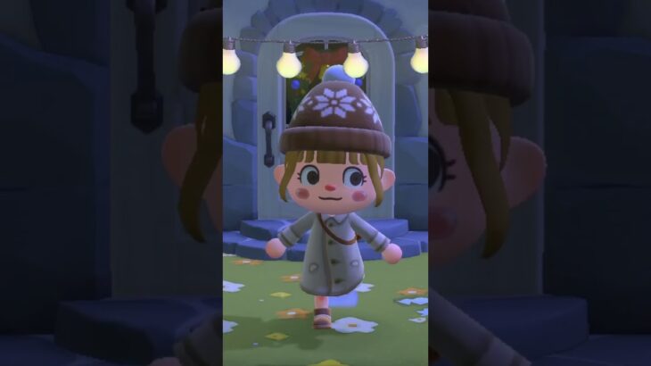 雪が積もった朝⛄️あつ森Vlog🌳 #あつ森 #あつまれどうぶつの森 #animalcrossing #animalcrossingnewhorizons #vlog #acnh