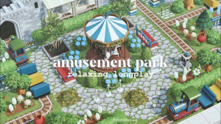 【あつ森】遊園地をつくる🎠 | amusement park | roller coaster | Animal Crossing Longplay   (No Commentary)