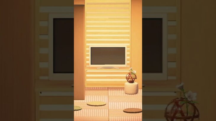 小上がりのある和モダンなお部屋🍵🍂｜#あつ森 #animalcrossing #gameplay #gaming #shorts