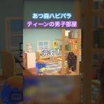 あつ森ハピパラ ティーンの男子部屋 #あつまれどうぶつの森 #ハッピーホームパラダイス #animalcrossingnewhorizons