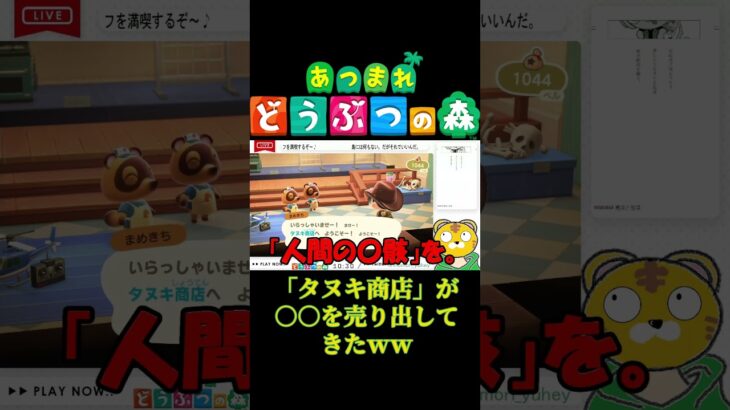 脱法「タヌキ商店」#ゲーム実況 #shorts #あつまれどうぶつの森 #あつ森 #nintendoswitch