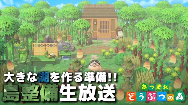 【あつ森】次のエリアを作るための島整備生放送