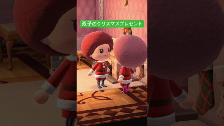 双子のクリスマスプレゼント（どうぶつの森ショート劇場）