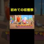 【初めての収穫祭あつ森#189】#shorts#switch#あつ森#あつまれどうぶつの森#ゲーム