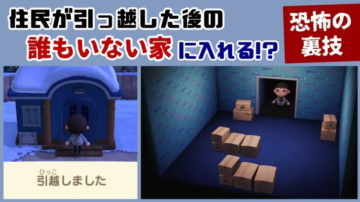 【あつ森】住民が引っ越した後の「誰もいない家」に入れる…！？ 怖すぎる裏技が発見される・・・「住民の家」に隠れた細かすぎる小ネタ集！【あつまれ どうぶつの森】@レウンGameTV