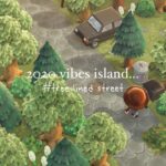 【あつ森】マイデザインを使わずにつくる島 | エリアを繋ぐ並木道 | No Custom Designs | Tree Street | Animal Crossing New Horizons