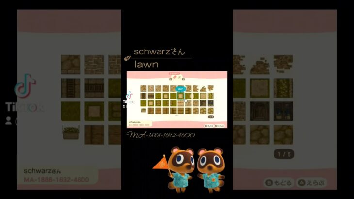 ♯あつ森♯animalcrossing♯my design♯TikTokから持ってきた☆