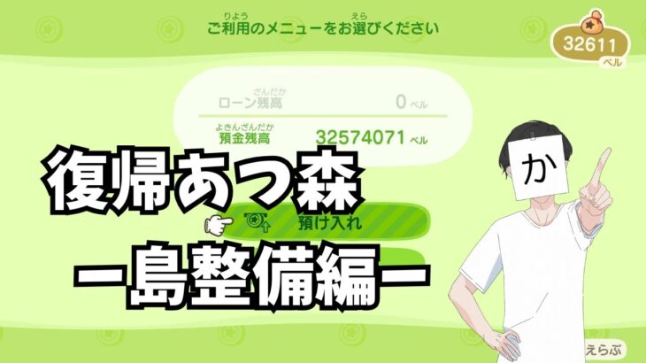 【雑談/朝活】おはよう～！今日も今日とてカブ  #あつ森