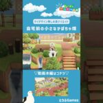 【あつ森】マイデザイン無しの島づくり|自宅前の小さなかぼちゃ畑ver|Animal Crossing: New Horizons【島クリエイター】#Shorts #島クリエイト#acnh