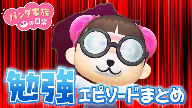 【あつ森アニメ】がんばれ！受験生！✍勉強エピソードまとめ✍【総集編】