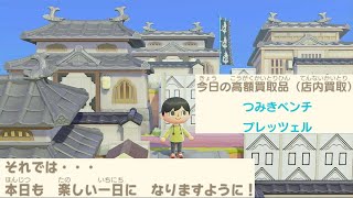 #あつ森 3月2日(日)今日は暖かかった
