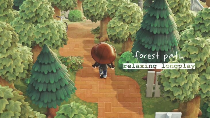 【あつ森】森の小道 エリアの繋ぎ ロングプレイ | Animal Crossing Longplay 🍃 Forest Path (No Commentary