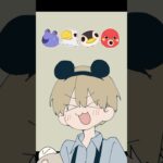 【擬人化あつ森4選⑥】リクエスト描いてみた！ #shorts #vtuber #イラスト #手描き #illustration #あつ森 #擬人化