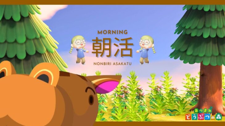 【あつ森】のんびり朝活配信｜4/23(水)
