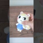 【スポンジで作れる！】あつまれどうぶつの森 ジュン スクイーズ作ってみた！　squishy　DIY