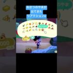 【あつ森】おさつのやまが出てきたリアクションw#あつ森#反応