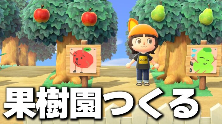 【あつ森】夏の島クリ～果樹園編～ #夏10【あつまれどうぶつの森】