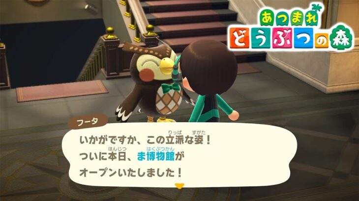 【あつ森】#2 ま島に博物館ができたぞーい！