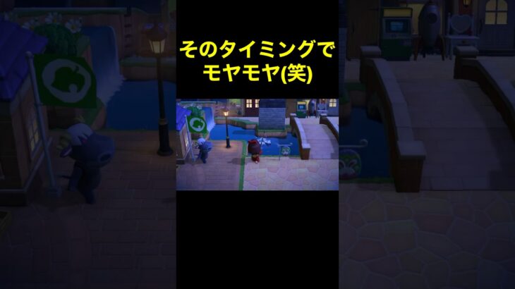 【タイミングが(笑)あつ森#419】#shorts#switch#あつ森#あつまれどうぶつの森#ゲーム