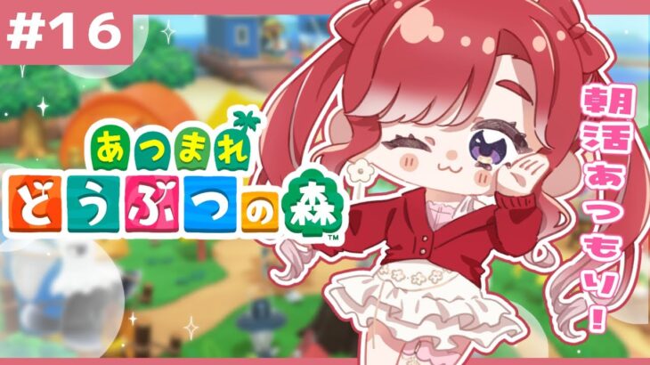 【あつまれどうぶつの森#１5】朝活！！久しぶり、愛するべりーきゅー島【早乙女ベリー/にじさんじ】