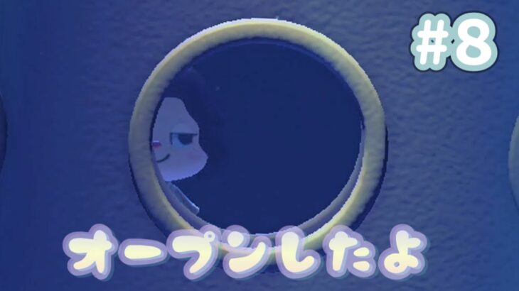 【あつ森】祝！博物館オープンと住民のお誕生日会に初参加！！#8