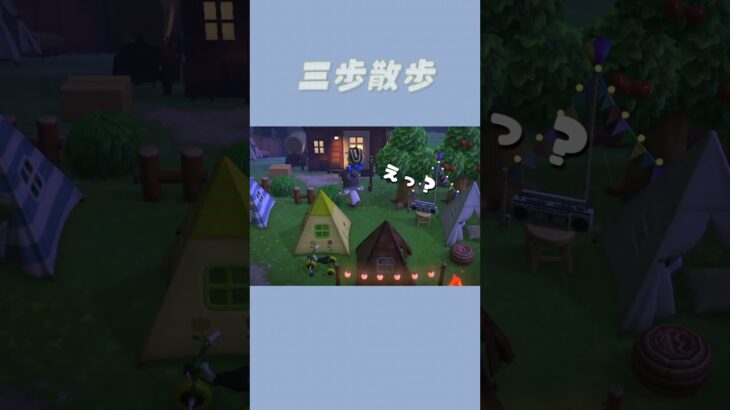 【あつ森】お散歩したかったピロンコン | #ACNH #animalcrossing #どうぶつの森 #あつ森 #日常 #shorts #お散歩 #ピロンコン #雨 #不思議 #出来事