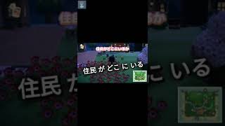 住民が見つからない！GPSが欲しい！😂 #shorts #あつ森