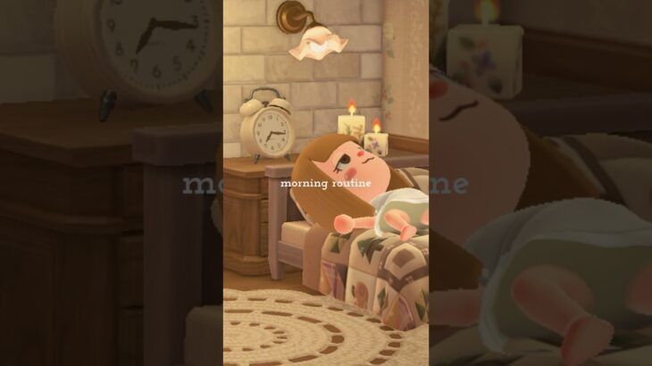 モーニングルーティン🍞 あつ森Vlog🌳 #あつ森 #dantdmanimalcrossing #animalcrossingnewhorizons #あつまれどうぶつの森