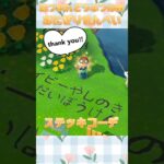 あつまれどうぶつの森【母初めてのステッキコーデ】娘はステッキ使いこなしてる‼︎ #ベイビーやしのき大冒険 #あつ森b.y.d